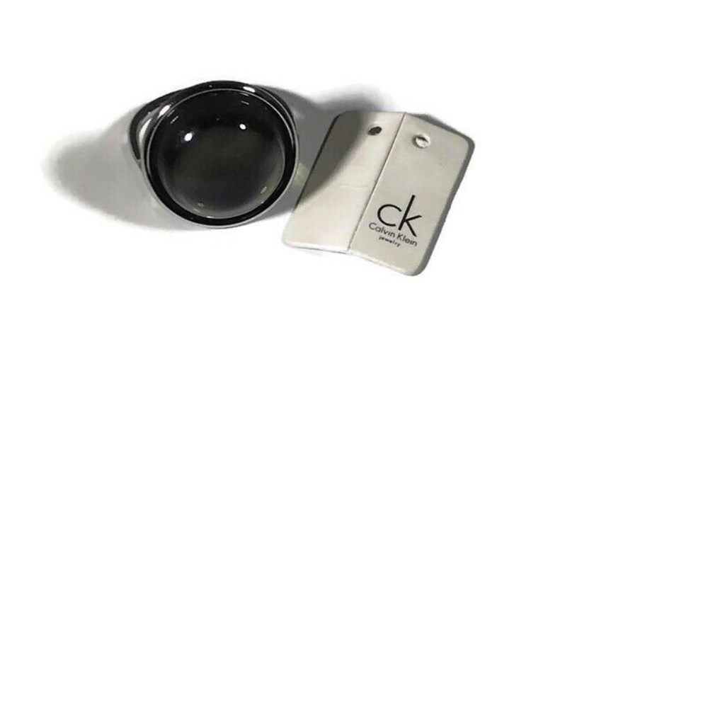 Calvin Klein Black Onyx Ring New with Tags